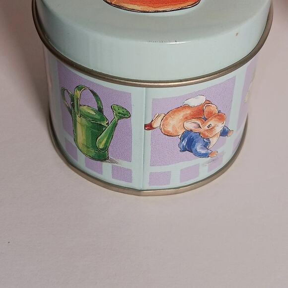 Lot of 2 Vintage Rabbit Frederick Warne & Co Tin Gift Box EMPTY Easter Bunny Lid - Picture 10 of 16